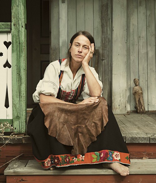 Skogen betyder mycket för Pernilla Wåhlin Norén, både i arbetet som stadsarkitekt och när hon vill koppla av. Foto: Pia Uhlin.