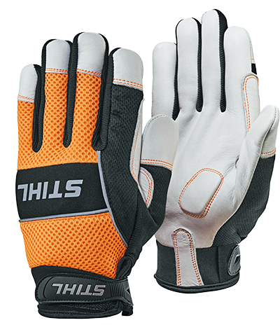 Bekväm arbetshandske med bra grepp så att precisionsarbete blir enkelt. Läder i handflatan och textilmaterial som andas på handryggen.
Stihl Advance Ergo MS 335 kr på skogma.se