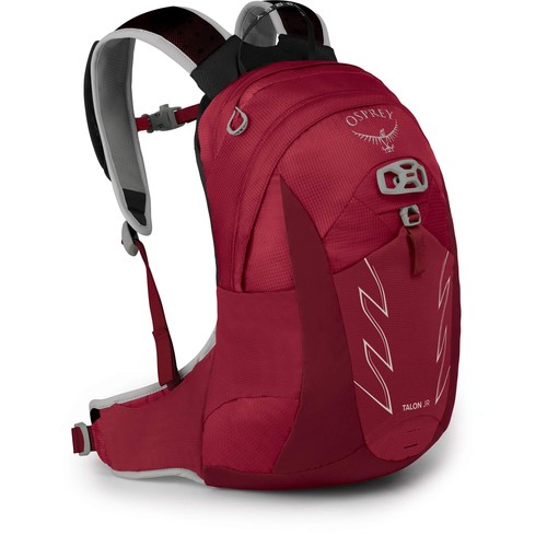 Smidig och lagom stor ryggsäck för junioren, perfekt för utflykter och lite längre dagsturer. Rymmer 11 liter och har fäste för lampa och cykelhjälm. Talon Jr av Osprey’s, 999 kr, naturkompaniet.se