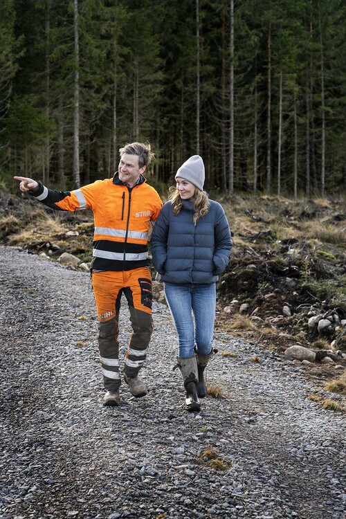Skogsbilvägarna på Tånga har helrenoverats. Dessutom har det byggts till 600 meter ny väg som kommer att rationalisera skötseln av de nya planteringarna.