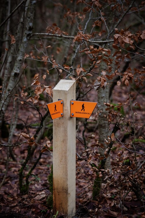 En del av Skåneleden går genom fastigheten.