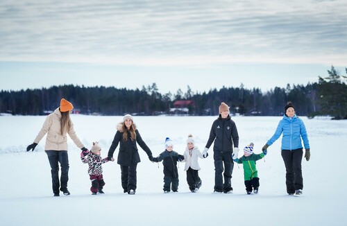 Mikaels barn och barnbarn kommer ofta besök. Kanske tar de över skogen en dag.
