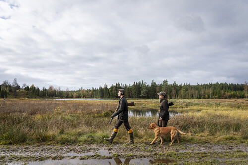 Viltvården är en viktig del av skogsbruket på Isberga. Två viltvatten har anlagts på fastigheten, syskonen Claesson har ett stort intresse för fågeljakt.