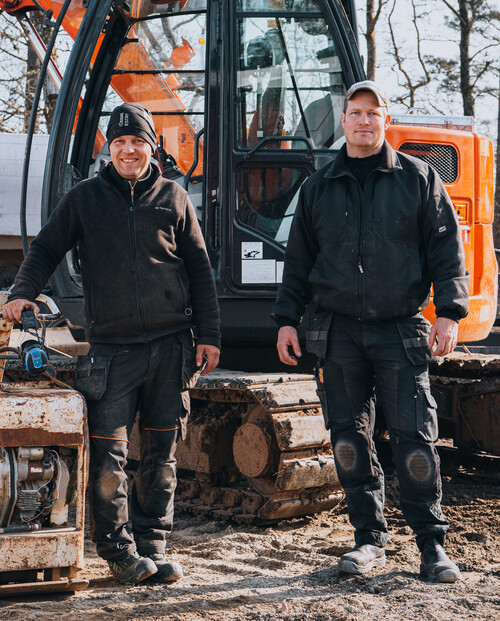 Anders Larsson, till vänster, och Mattias Rickardsson.