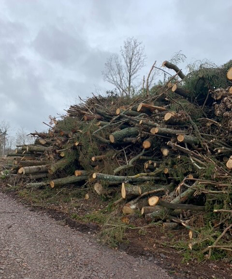 Det blir en hel del grot i dessa typer av åtgärder.