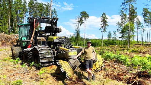 Fredrik Törnkvist på Laholms Markberedning.