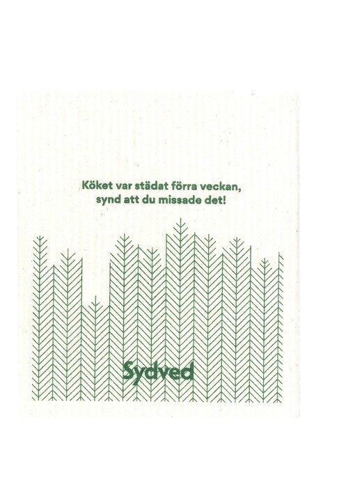 Den här disktrasan består av 70 procent skogsråvara och 30 procent bomullsfiber.