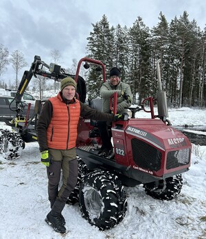 Sydvedarna Krister Olofsson och Nicklas Bennström.