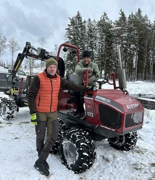 Sydvedarna Krister Olofsson och Nicklas Bennström.
