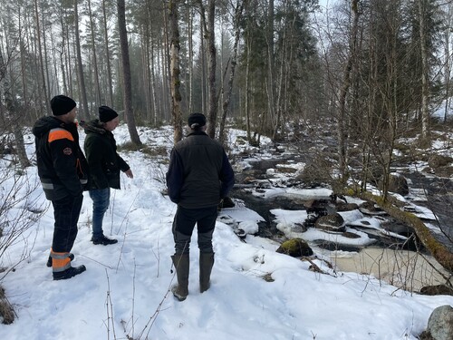 Daniel Josefsson Hultsjöskogsmaskiner AB, Fredrik Åström Markägare och Kjell Molin Länsstyrelse