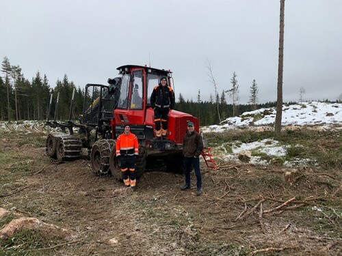 Från höger John Nero Albin Bäck och Peter Fornander.