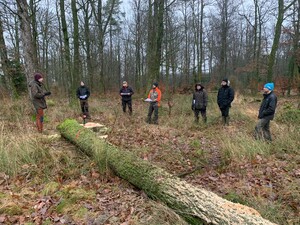 Samling under förmiddagens genomgång.