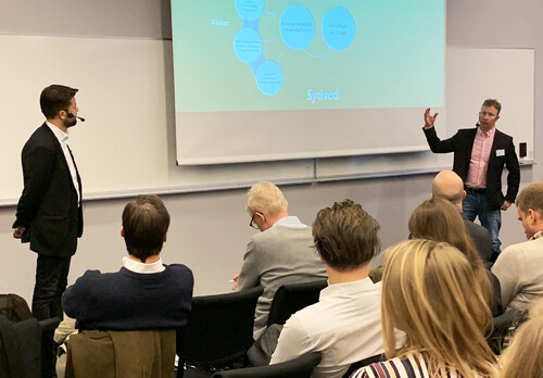 Sydveds Daniel Fellenius och Örjan Vorrei.