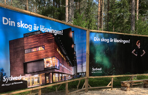 Sydveds monter på SkogsElmia 2019.