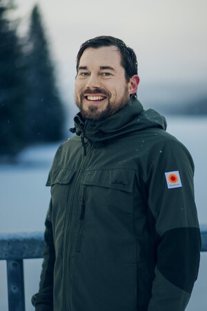 Mikael Hindrikes, vägspecialist på Stora Enso.