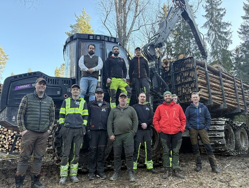 Sydveds entreprenör HF Schakt kommer finnas på plats under skogsdagen och visa sina nya maskiner.