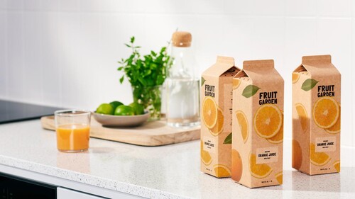 Bild på förpackingar producerade vid Skogshall.